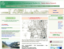 Tablet Screenshot of aigs.org.au